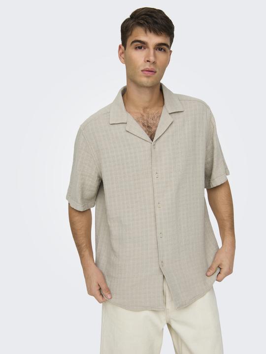 Produktbild Only & Sons Onslatham Rlxss Resort Linen Struc 0257 (XL)