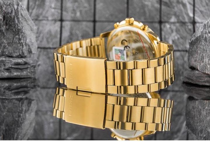 Actual product image Skmei 2295GD Herrenuhr + BOX (Analogue wristwatch, 43.50 mm)