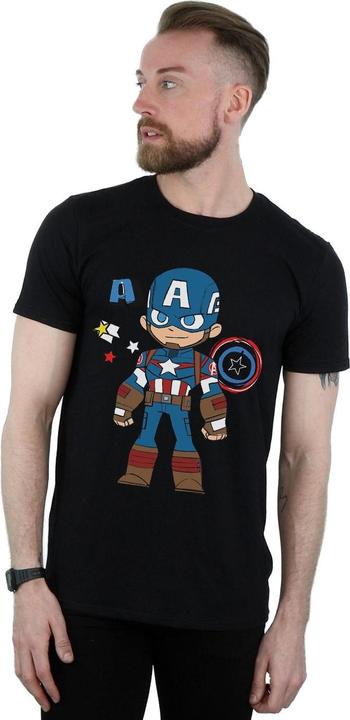 Produktbild Captain America Sketch TShirt (XXL)