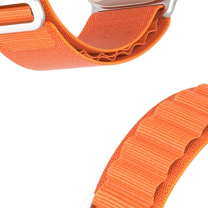 Actual product image Dux Ducis Sport Buckle Strap (44 mm, 45 mm, 42 mm, 49 mm, Nylon, Apple Watch Ultra, Apple Watch Series 2, Apple Watch Series 3, Apple Watch Series 1, Apple Watch Series 4, Apple Watch Series 5, Apple Watch Series 6, Apple Watch Series 7, Apple Watch Series 8, Apple Watch Series 9, Apple Watch SE, Apple Watch Ultra 2)