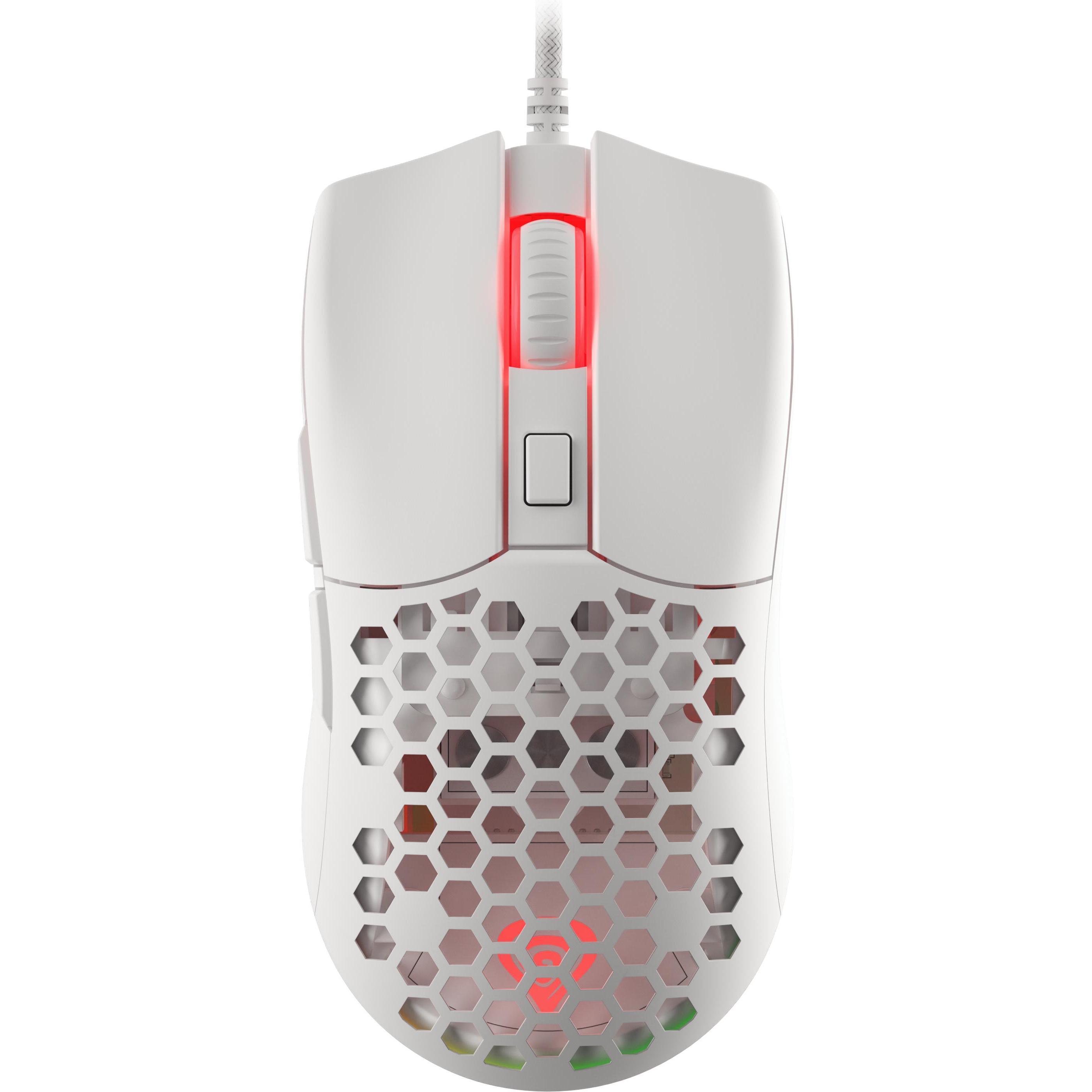 Thumbnail - Genesis Krypton 750 mouse Right-hand USB Type-A Optical 2000 DPI (Kabelgebunden), Maus, Weiss