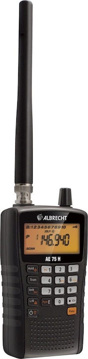 Albrecht Scanner radio AE75H (25 km)