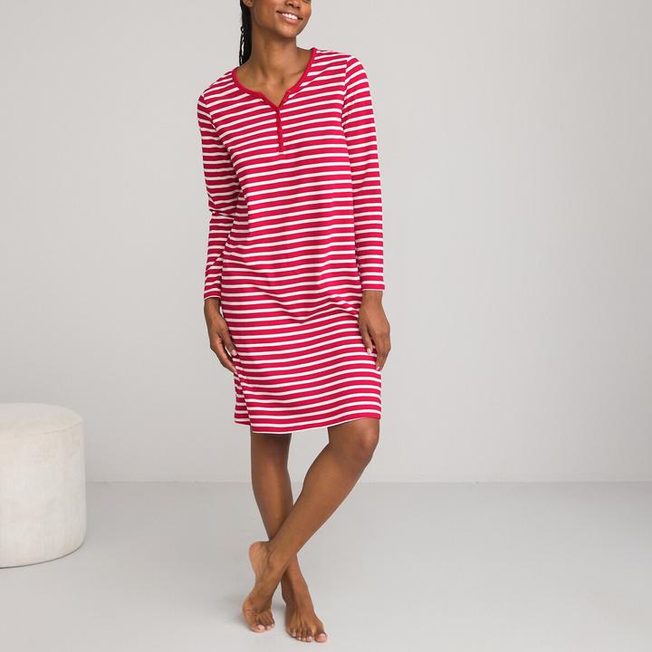 Produktbild La Redoute Collections Nachthemd aus Baumwoll-Jersey (44, 46)