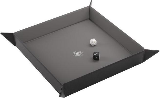 Produktbild Gamegenic GGS60046 - Magnetic Dice Tray Square Black/Gray