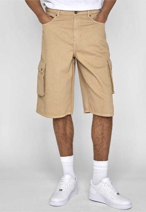 Image du produit Urban Classics Washed Workwear Cargo Shorts unionbeige 32 (32)