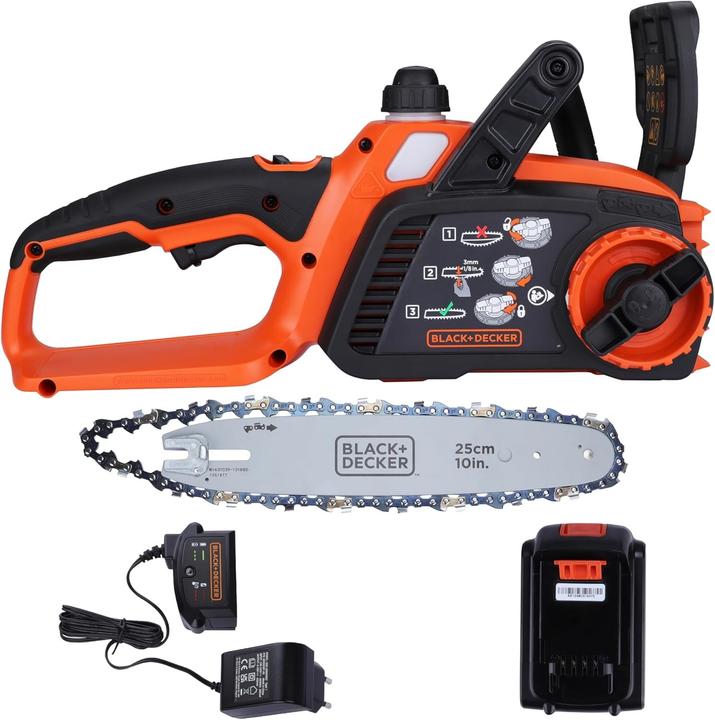 Image du produit Black & Decker Gkc1825l20 (Tronçonneuse à batterie)