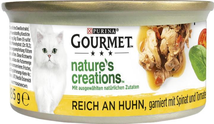 Produktbild Gourmet Nature'sCreationsHuhn85g (Adult, 1 Stk., 85 g)
