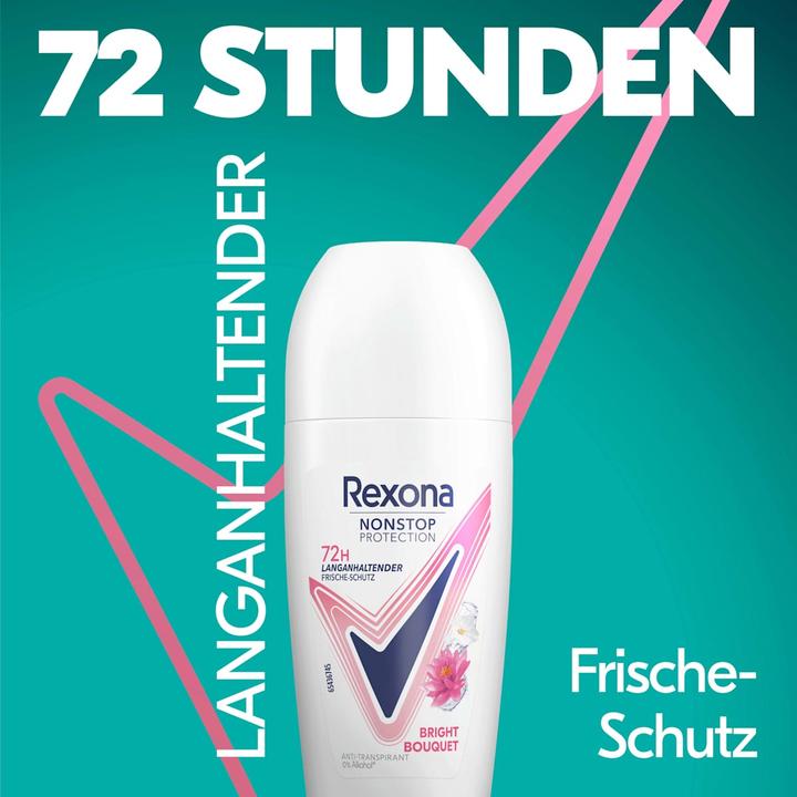 Produktbild Rexona Nonstop Deo Roll, Bright Bouquet (Roll-on, 50 ml)