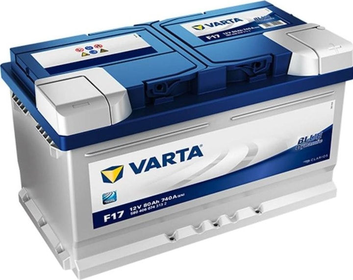 Actual product image Varta Car battery F17 BLUE DYNAMIC 80 AH (12 V, 80 Ah, 740 A)