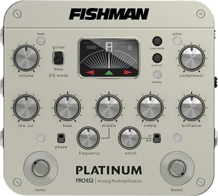 Actual product image Fishman Platinum Pro EQ analogue preamplifier (Bass, Guitar)