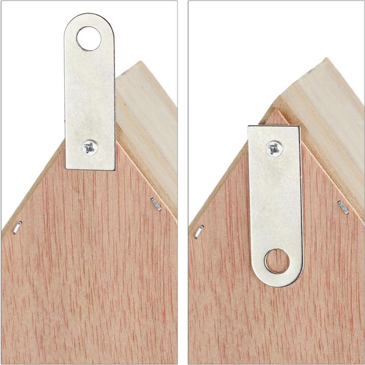 Immagine prodotto Relaxdays Casetta per insetti con piedistallo (Api, Coccinelle, Merletti)
