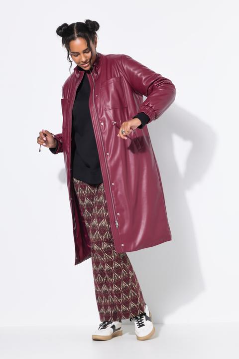 Image du produit Studio Untold Manteau en simili. Cordon de serrage à la taille (46, 48)