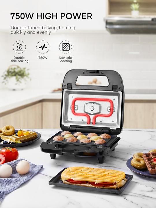 Image du produit Fohere Sandwichmaker 6 in 1