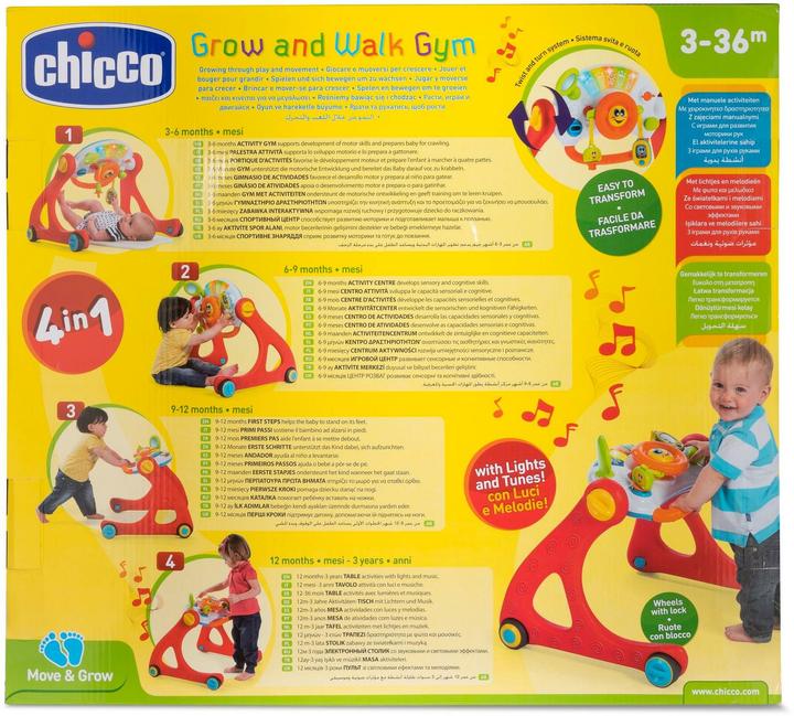 Actual product image Chicco Move n Grow Walker 4 in 1
