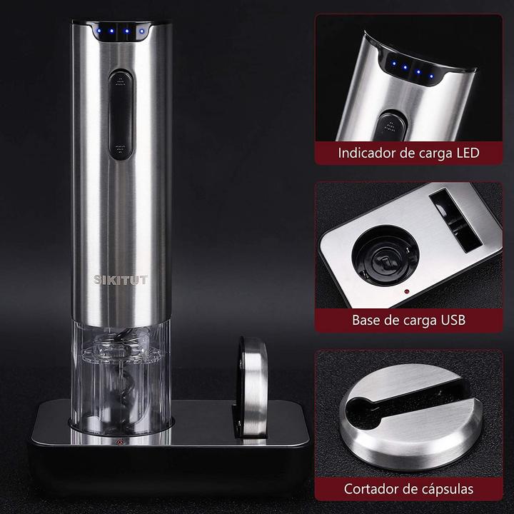 Actual product image Sikitut Electric corkscrew (Electric corkscrew)