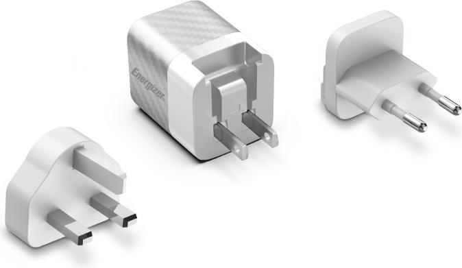 Produktbild Energizer Power-Delivery Ladegerät – 20 W – EU/UK/US, silber (20 W)