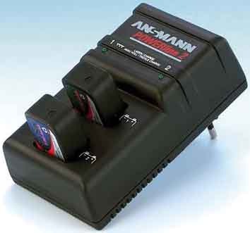 Actual product image Ansmann Powerline 2 (1 pcs., 9V Block, Chargers without battery)