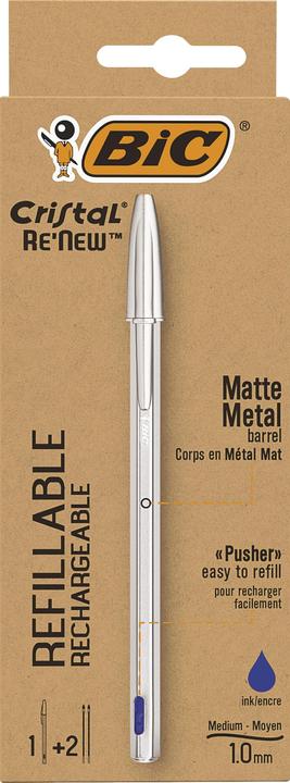 Produktbild Bic CRYSTAL - Kugelschreiber (Blau, 1 x)