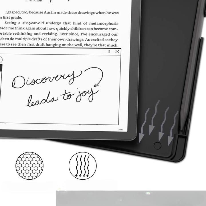 Actual product image Cover-Discount Kindle Scribe - Protective cover case black