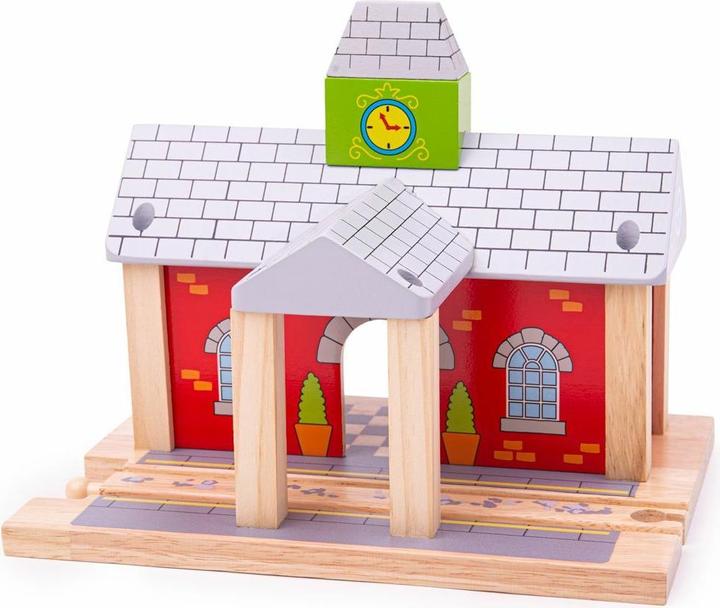Productafbeelding Bigjigs Houten treinstation