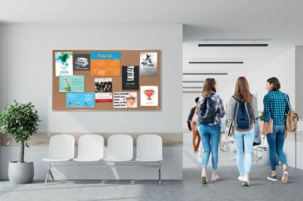 Image du produit Nobo Tableau en liège Impression Pro (Tableau d'affichage, 180 x 90 cm)