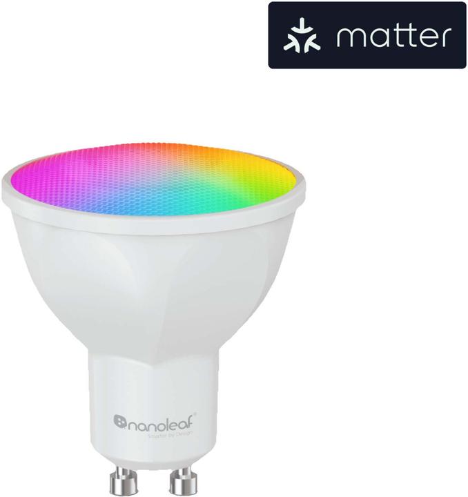 Image du produit Nanoleaf Essentials Smart GU10 Matter (GU10, 400 lm, 1x)