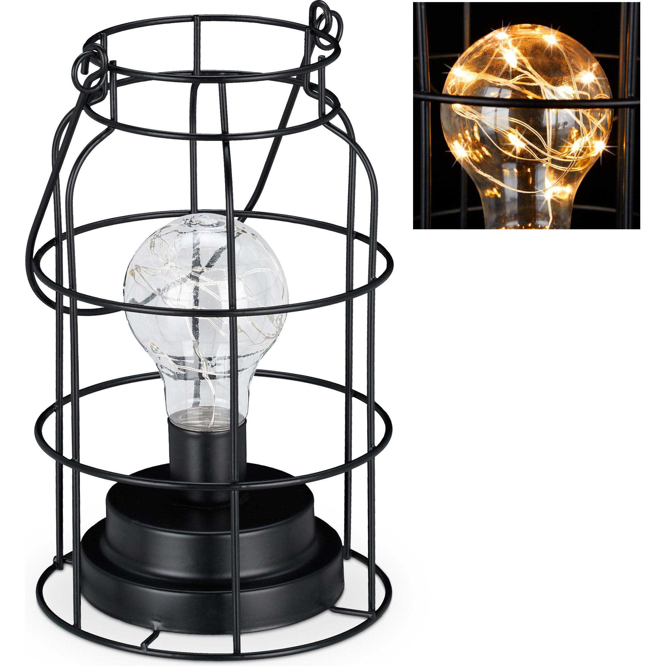 Relaxdays, Tischlampe, Tischlampe