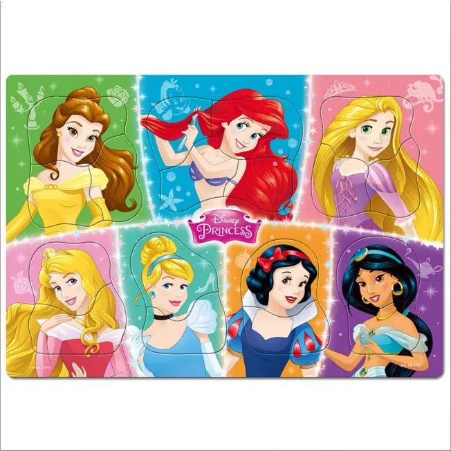 Actual product image Disney Princess Baby Puzzle 18 pieces "Cute Princess" (18 pieces)