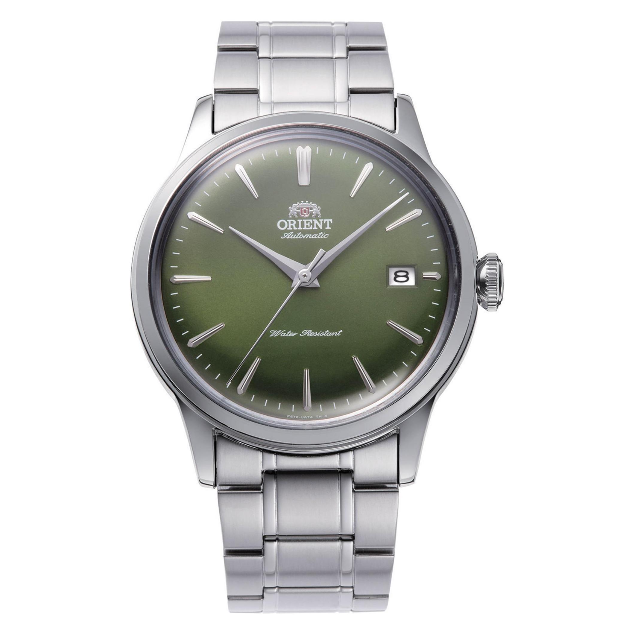 Orient, Armbanduhr, Classic Bambino, Silber, (Analoguhr, 38 mm)