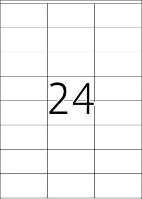 Actual product image Herma Address labels A4