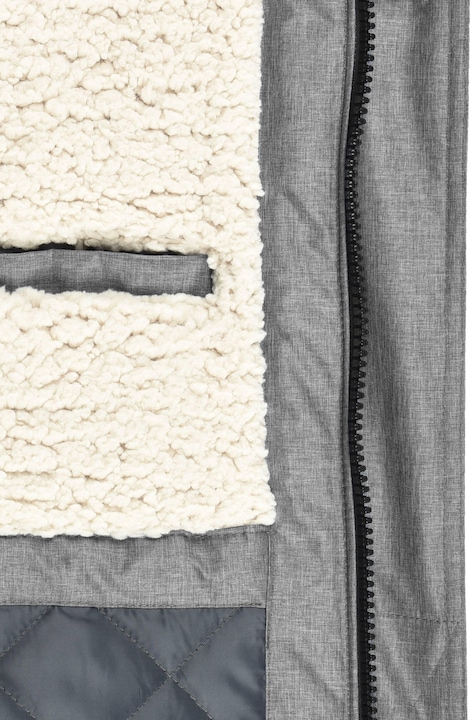 Image du produit Solid Octavus Manteau D'Hiver À Capuche Avec Peau De Mouton Parka D'Hiver Veste Longue Pour Homme (L)