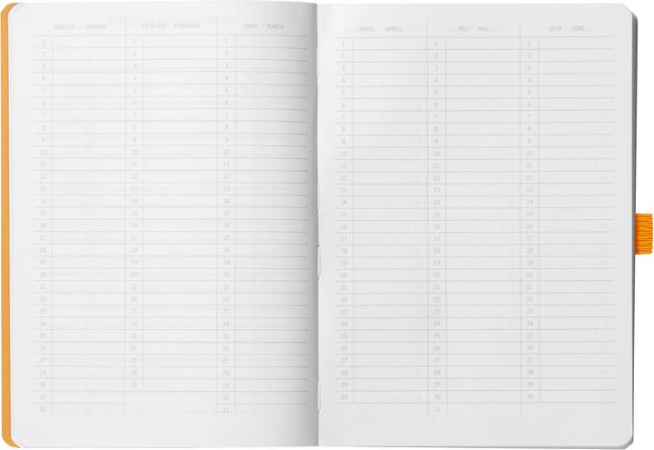 Image du produit Rhodia Rhodiarama Goalbook (A5, Quadrillé, Couverture souple)