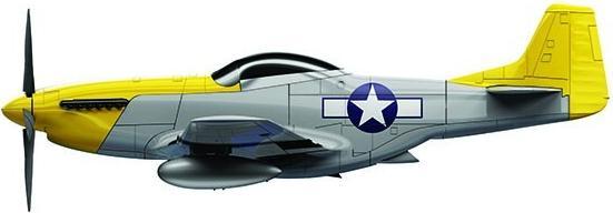 Produktbild Airfix Bausatz P-51D Mustang Quick Build