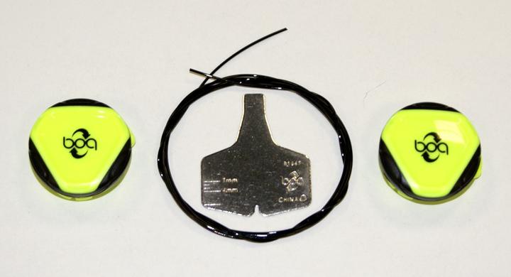 Image du produit Giro BOA BOA L6 Mirrored Dial B-shoes (Jeu complet avec les liens BOA no. B1835-383-2) 2 PCs Yellow