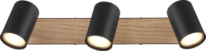 Produktbild Globo Strahler Robby I schwarz matt 3xGU10 (GU10)