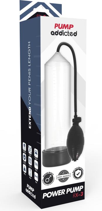 Produktbild Pump Addicted Penispumpe " RX-7/ RX-5/ RX-3"