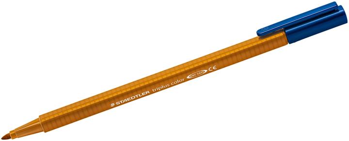 Actual product image Staedtler triplus colour 323 triangular fibre-tip pen, single product, light brown (1 x)