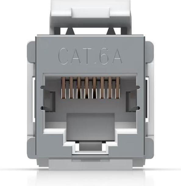 Actual product image Ubiquiti Cat6A keystone coupler (Keystone module)