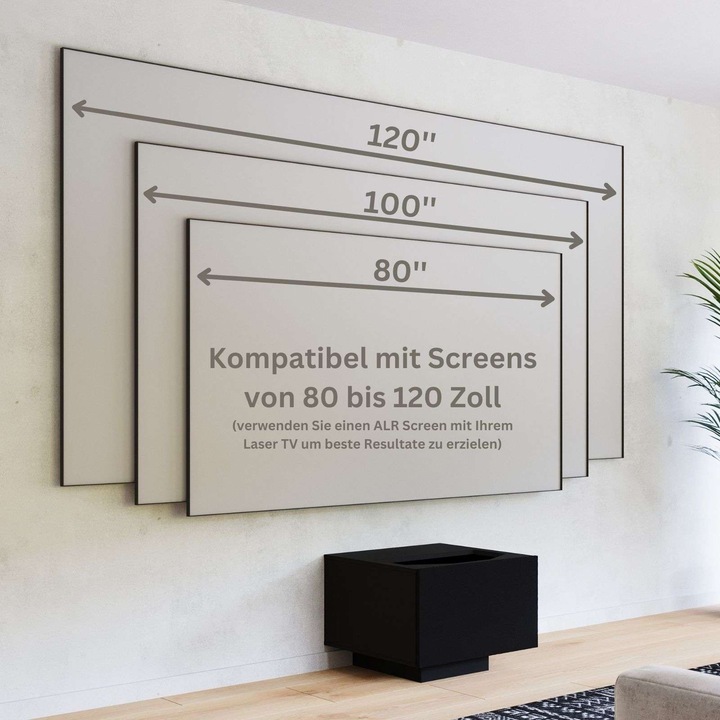Produktbild Tusto Ultrakurzdistanz Beamer (66 x 66 x 25 cm)