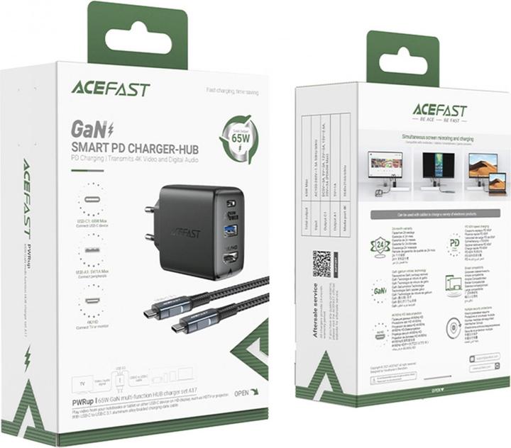 Actual product image Acefast A17 (65 W)