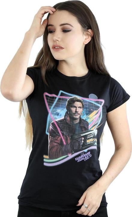 Produktbild Guardians Of The Galaxy Neon Star Lord TShirt (L)