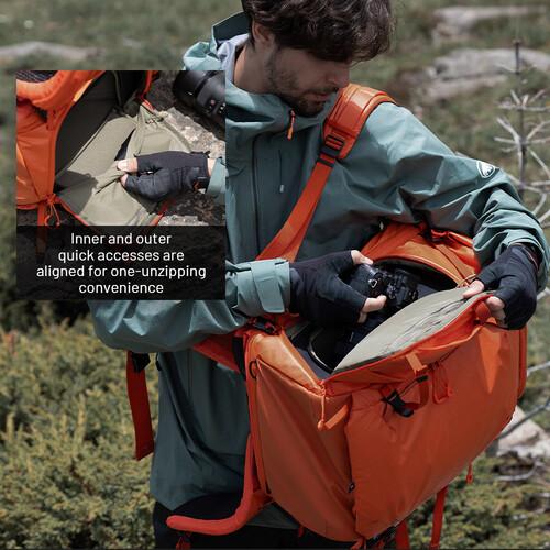 Actual product image Pgytech OnePro Flex Backpack 40L + Camera Insert M (Camera shoulder bag, 40 l)