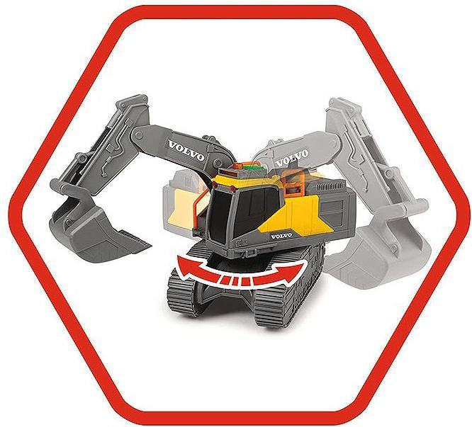 Actual product image Dickie Volvo Tracked Excavator