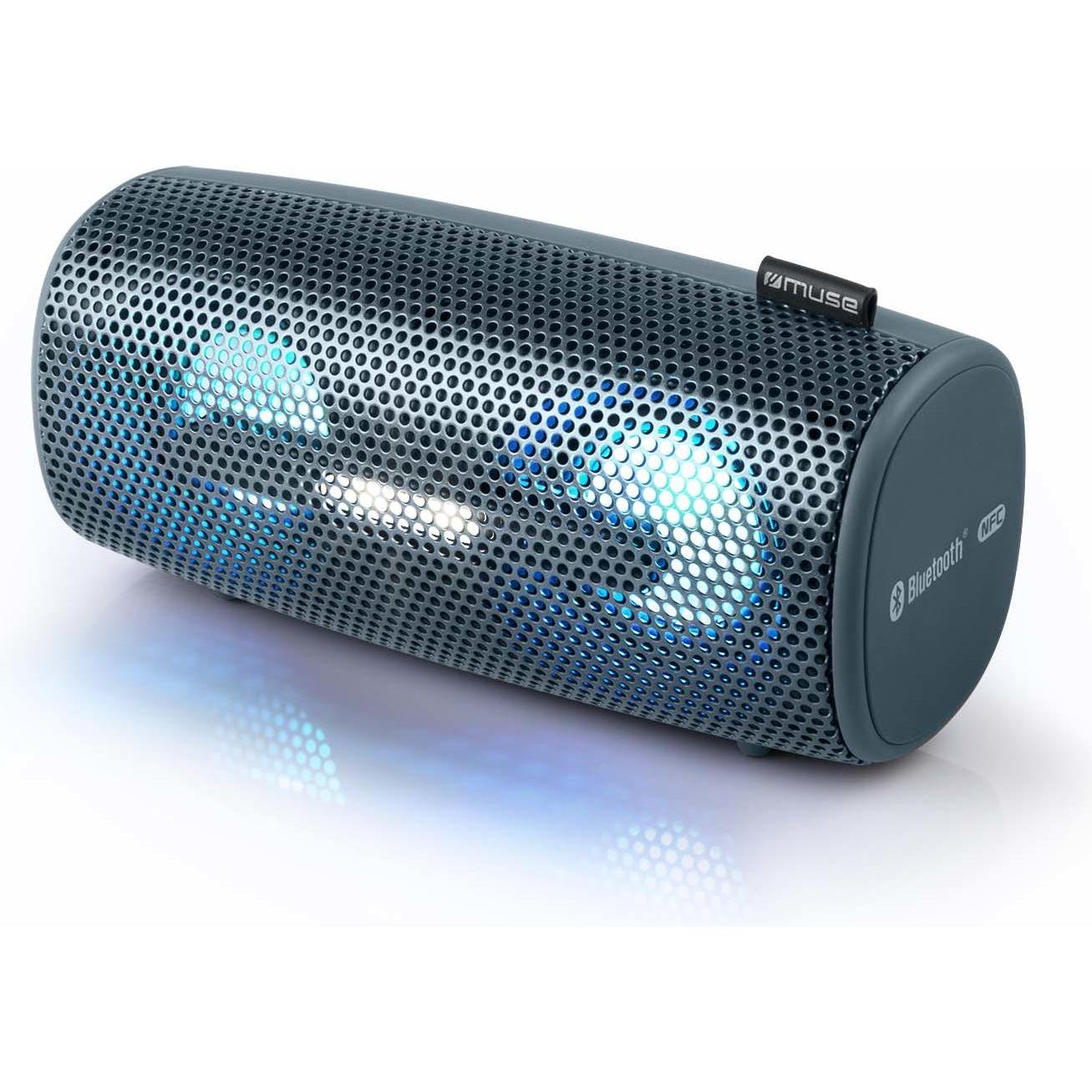 Muse M-730 DJ (Akkubetrieb), Bluetooth Lautsprecher, Blau
