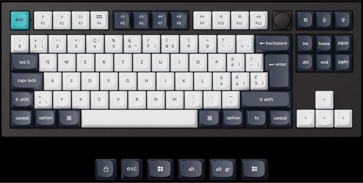Actual product image Keychron Q3 Max (CH, Wireless, Cable)