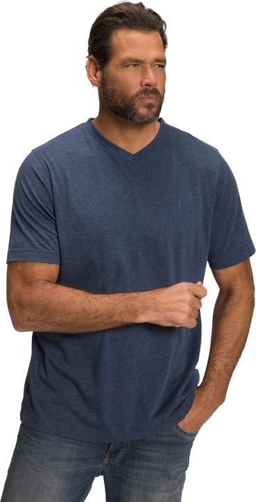 Produktbild JP1880 T-Shirts, Basic, 2er-Pack, V-Ausschnitt, Halbarm (L)