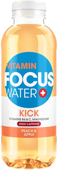 Produktbild Focuswater Kick (Pfirsich, Apfel, 12 x)