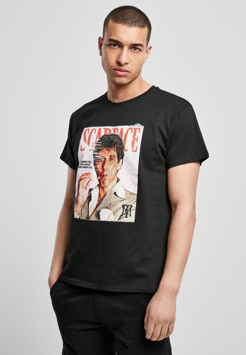 Immagine prodotto Merchcode Tee con la copertina della rivista Scarface - 15163 (XS)