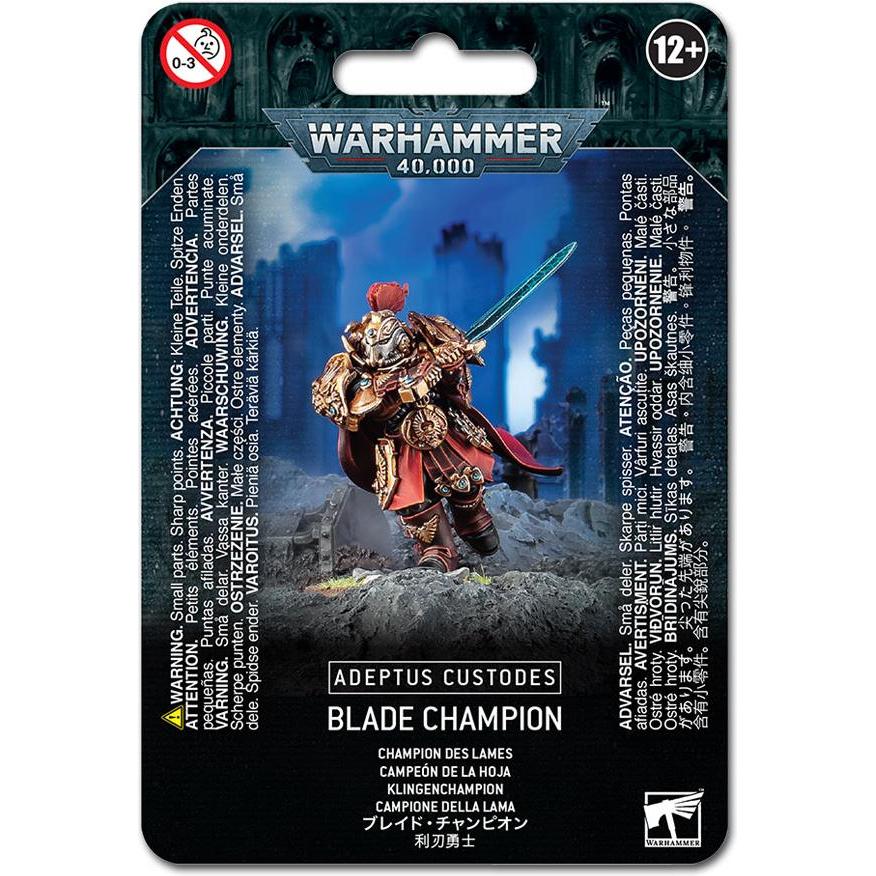 Games Workshop Warhammer 40K - Adeptus Custodes Campione Di Lames