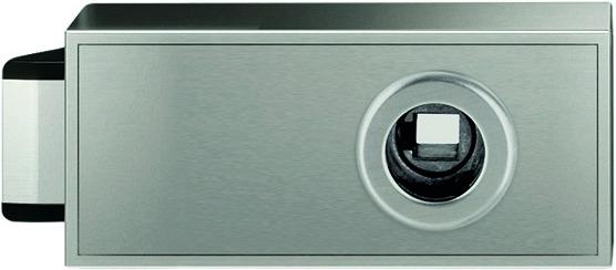 Actual product image Griffwerk All-glass door fitting set CUBE UV (Door handle)